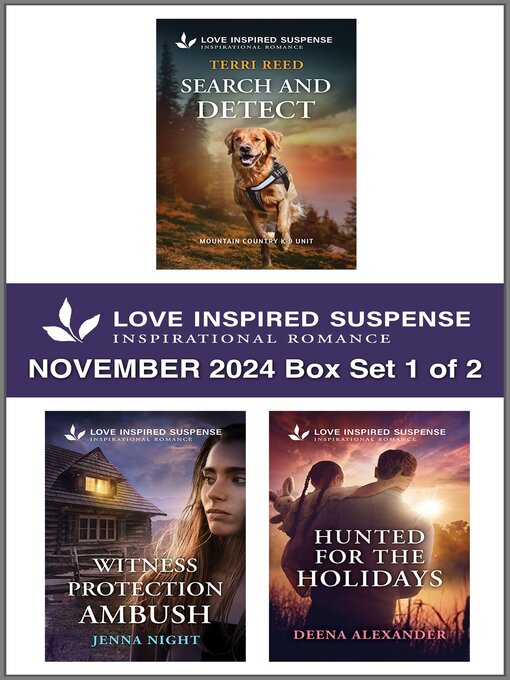 Title details for Love Inspired Suspense November 2024--Box Set 1 of 2 by Terri Reed - Available